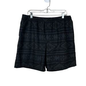 Chubbies The Quest Lined Shorts 7.5" Black Geometric